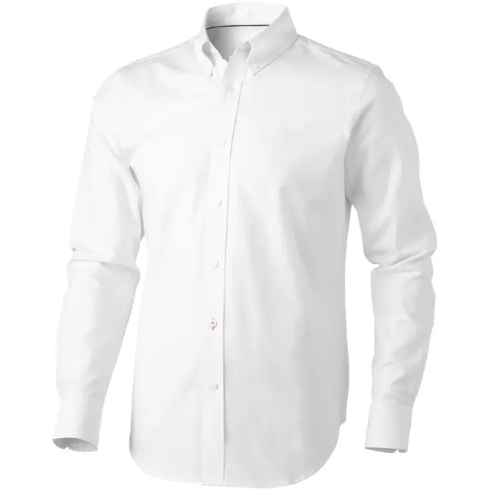 Camisa tipo Oxford de manga larga para hombre Oxford 100% Algodón, 142 g/m2 - Yino miniatura 1