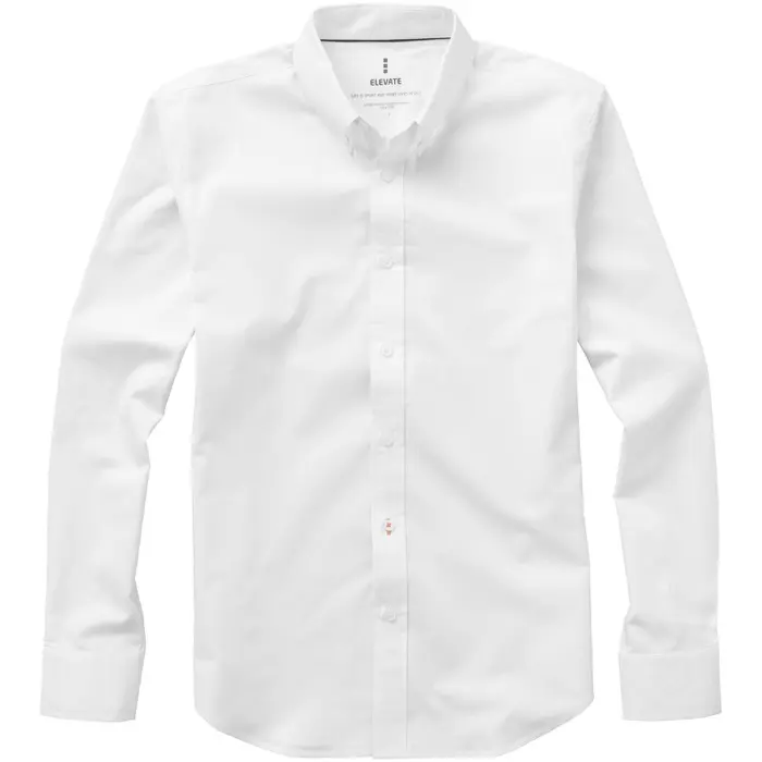 Camisa tipo Oxford de manga larga para hombre Oxford 100% Algodón, 142 g/m2 - Yino miniatura 2