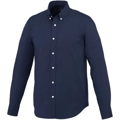 Camisa tipo Oxford de manga larga para hombre Oxford 100% Algodón, 142 g/m2 - Yino