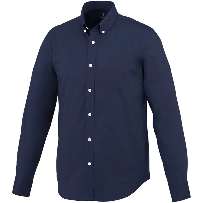 Camisa tipo Oxford de manga larga para hombre Oxford 100% Algodón, 142 g/m2 - Yino miniatura 1