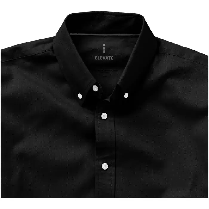 Camisa tipo Oxford de manga larga para hombre Oxford 100% Algodón, 142 g/m2 - Yino miniatura 4