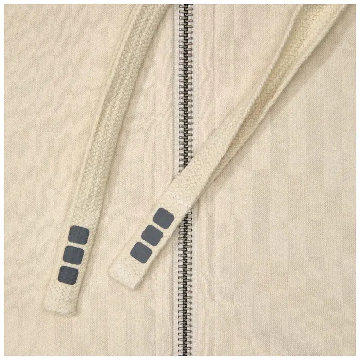 Sudadera con capucha y cremallera para hombre Punto Poliéster Algodón BCI, 300 g/m2 - Vaov miniatura 4