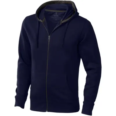 Sudadera con capucha y cremallera para hombre Punto Poliéster Algodón BCI, 300 g/m2 - Vaov