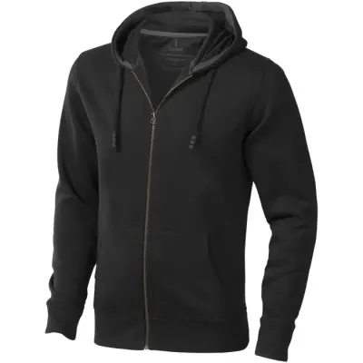Sudadera con capucha y cremallera para hombre Punto Poliéster Algodón BCI, 300 g/m2 - Vaov