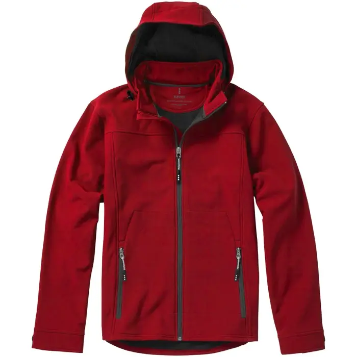 Chaqueta softshell de hombre Tejido 90% Poliéster, 10% Elastano, 300 g/m2, Bonding, Microforro 100% Poliéster - Rugu miniatura 2