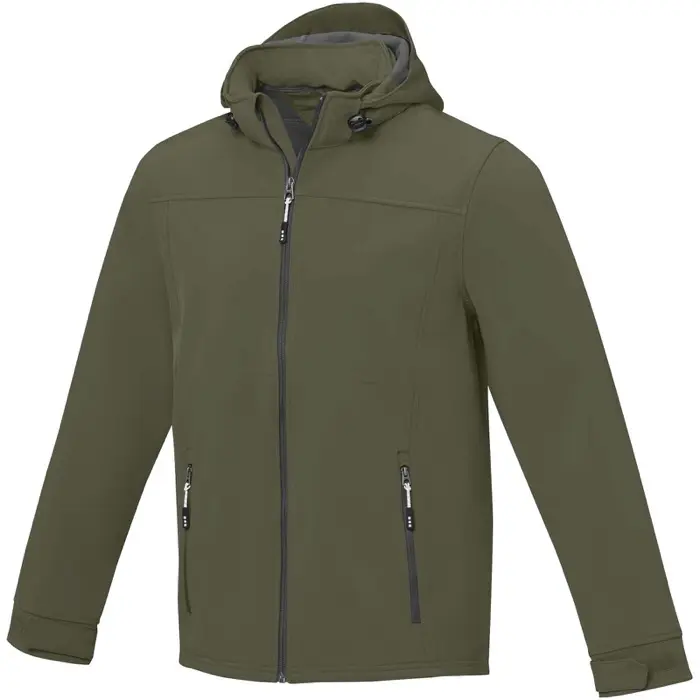 Chaqueta softshell de hombre Tejido 90% Poliéster, 10% Elastano, 300 g/m2, Bonding, Microforro 100% Poliéster - Rugu miniatura 1
