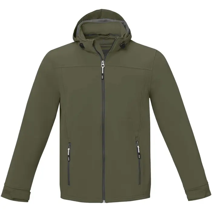 Chaqueta softshell de hombre Tejido 90% Poliéster, 10% Elastano, 300 g/m2, Bonding, Microforro 100% Poliéster - Rugu miniatura 2