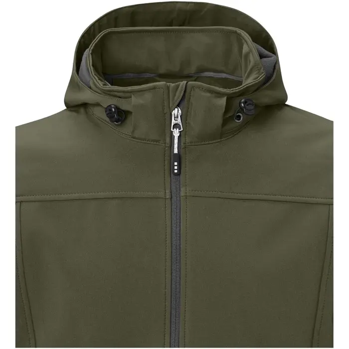 Chaqueta softshell de hombre Tejido 90% Poliéster, 10% Elastano, 300 g/m2, Bonding, Microforro 100% Poliéster - Rugu miniatura 4