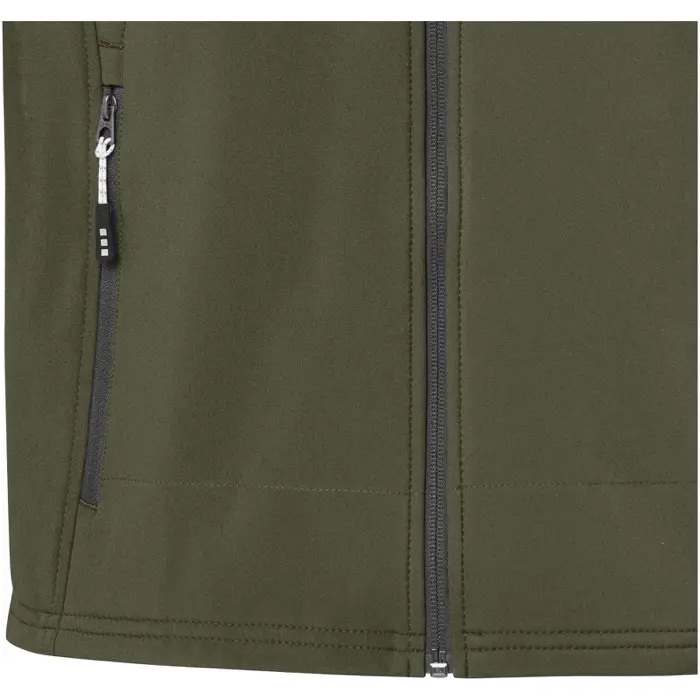 Chaqueta softshell de hombre Tejido 90% Poliéster, 10% Elastano, 300 g/m2, Bonding, Microforro 100% Poliéster - Rugu miniatura 5