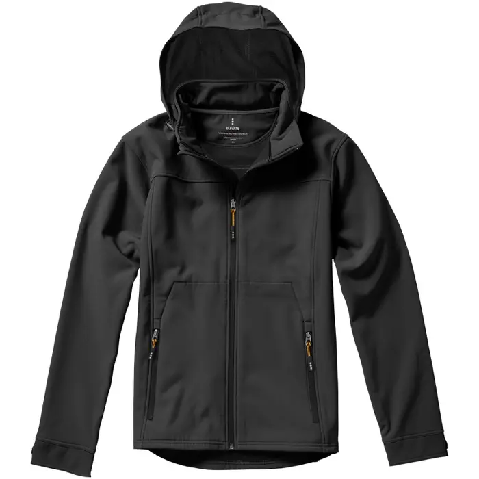 Chaqueta softshell de hombre Tejido 90% Poliéster, 10% Elastano, 300 g/m2, Bonding, Microforro 100% Poliéster - Rugu miniatura 2