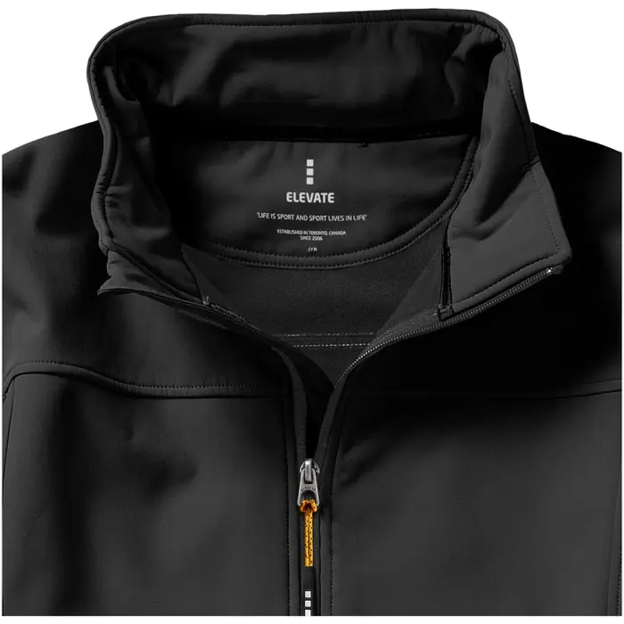 Chaqueta softshell de hombre Tejido 90% Poliéster, 10% Elastano, 300 g/m2, Bonding, Microforro 100% Poliéster - Rugu miniatura 6