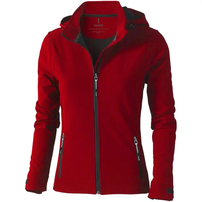 Chaqueta softshell de mujer Tejido 90% Poliéster, 10% Elastano, 300 g/m2, Bonding, Microforro 100% Poliéster - Yani miniatura 1