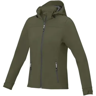 Chaqueta softshell de mujer Tejido 90% Poliéster, 10% Elastano, 300 g/m2, Bonding, Microforro 100% Poliéster - Yani