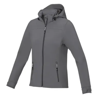 Chaqueta softshell de mujer Tejido 90% Poliéster, 10% Elastano, 300 g/m2, Bonding, Microforro 100% Poliéster - Yani