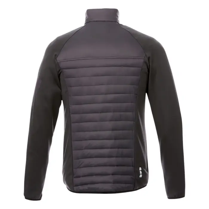 Chaqueta aislante híbrida de hombre Tejido Dull cire de poliéster 380T con repelente al agua y acabado a prueba de golpes. Nyl - Catu miniatura 4