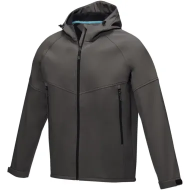 Chaqueta softshell reciclada para hombre Tejido Poliéster reciclado con certificado GRS Poliéster Elastano, 280 g/m2, Bonding, Micr - Kato