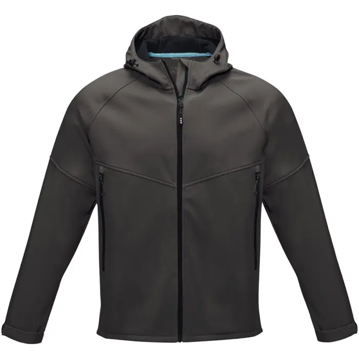 Chaqueta softshell reciclada para hombre Tejido Poliéster reciclado con certificado GRS Poliéster Elastano, 280 g/m2, Bonding, Micr - Kato miniatura 2