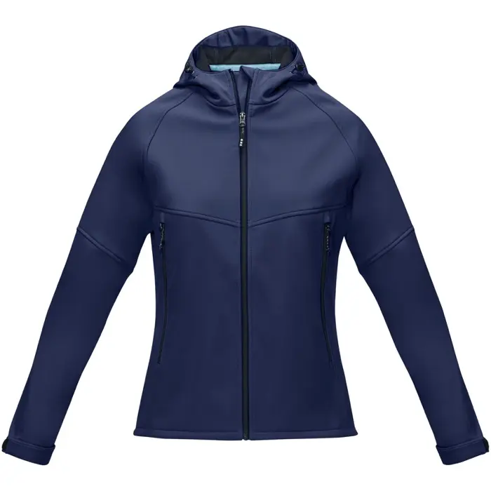 Chaqueta softshell reciclada para mujer Tejido Poliéster reciclado con certificado GRS Poliéster Elastano, 280 g/m2, Bonding, Micr - Meju miniatura 2