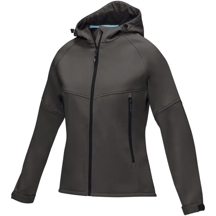 Chaqueta softshell reciclada para mujer Tejido Poliéster reciclado con certificado GRS Poliéster Elastano, 280 g/m2, Bonding, Micr - Meju miniatura 1