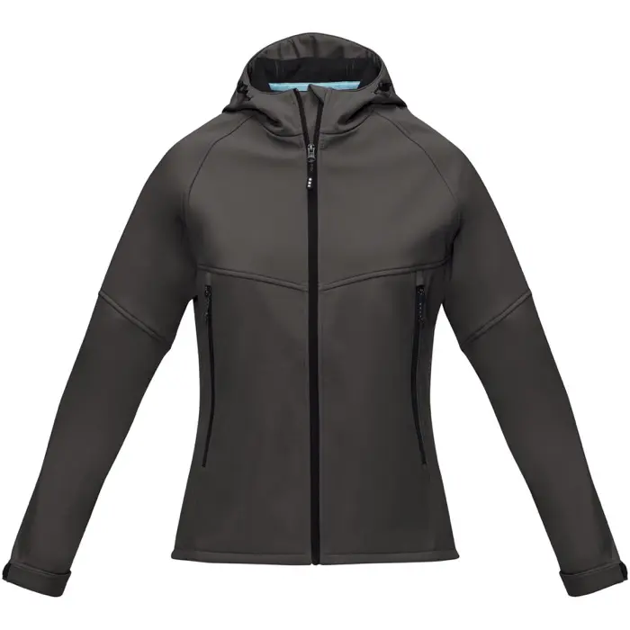 Chaqueta softshell reciclada para mujer Tejido Poliéster reciclado con certificado GRS Poliéster Elastano, 280 g/m2, Bonding, Micr - Meju miniatura 2