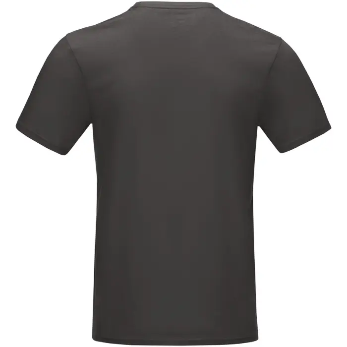 Camiseta orgánica de manga corta para hombre Punto de jersey sencillo Algodón orgánico, 160 g/m2 - Zexu miniatura 3