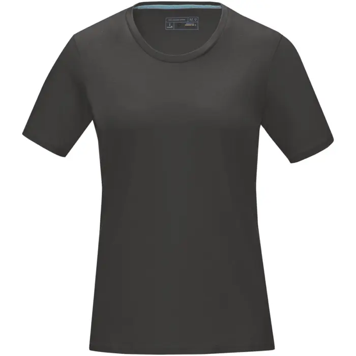 Camiseta orgánica de manga corta para mujer Punto de jersey sencillo Algodón orgánico, 160 g/m2 - Roku miniatura 2