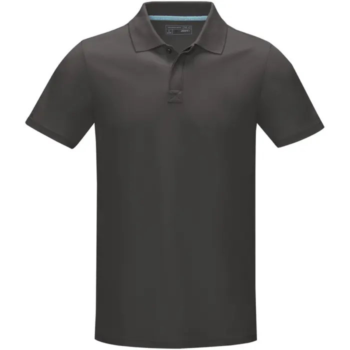 Polo orgánico de manga corta para hombre Punto piqué Algodón orgánico, 180 g/m2 - Ramo miniatura 2