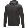 Sudadera con capucha y cremallera completa de orgánico para hombre Punto Algodón orgánico Poliéster reciclado, 280 g/m2 - Zeva