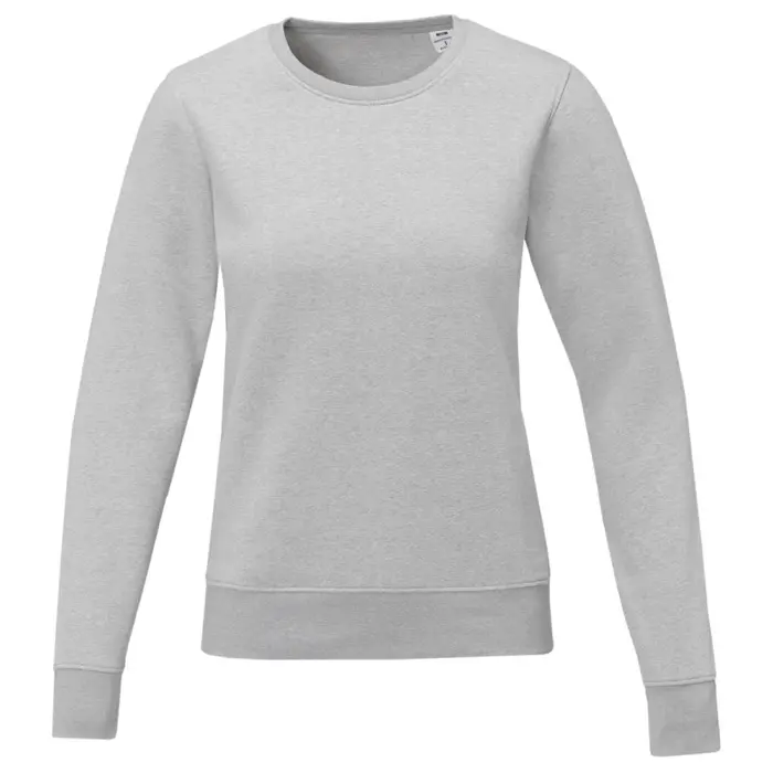 Jersey de cuello redondo para mujer Punto 65% Algodón, 26% Poliéster, 9% Viscosa, 240 g/m2 - Wibo miniatura 2