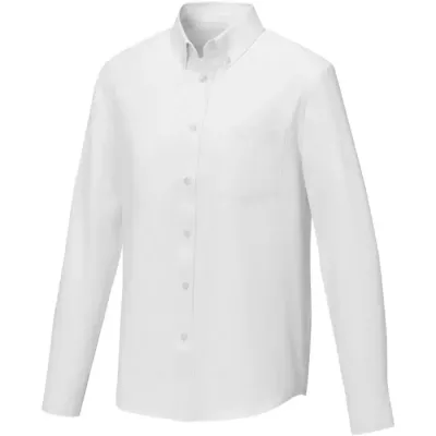 Camisa de manga larga para hombre Oxford Algodón Poliéster, 130 g/m2 - Yexu