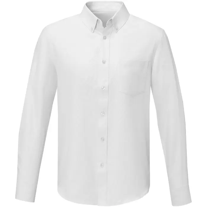 Camisa de manga larga para hombre Oxford Algodón Poliéster, 130 g/m2 - Yexu miniatura 2