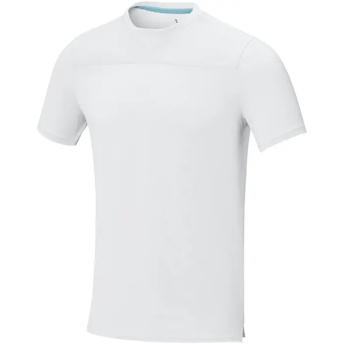 Camiseta Cool fit de manga corta para hombre en GRS reciclado Malla con un acabado cool fit 90% Poliéster reciclado con certificado GRS, 10% Elastano, 1 - Ciku miniatura 1