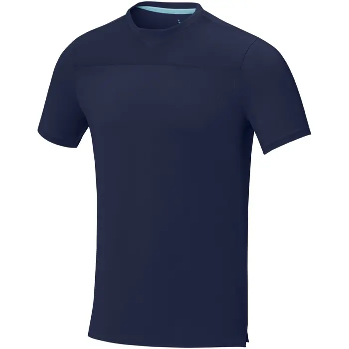 Camiseta Cool fit de manga corta para hombre en GRS reciclado Malla con un acabado cool fit 90% Poliéster reciclado con certificado GRS, 10% Elastano, 1 - Ciku miniatura 1