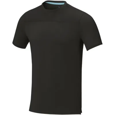 Camiseta Cool fit de manga corta para hombre en GRS reciclado Malla con un acabado cool fit 90% Poliéster reciclado con certificado GRS, 10% Elastano, 1 - Ciku