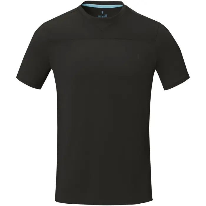 Camiseta Cool fit de manga corta para hombre en GRS reciclado Malla con un acabado cool fit 90% Poliéster reciclado con certificado GRS, 10% Elastano, 1 - Ciku miniatura 2