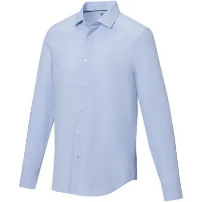 Camisa orgánica de manga larga para hombre Popelín 100% Algodón orgánico, 121 g/m2 - Muke