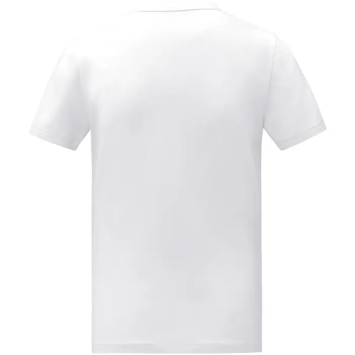 Camiseta de manga corta y cuello en V para hombre Punto de jersey sencillo 100% Algodón, 160 g/m2 - Zobe miniatura 3
