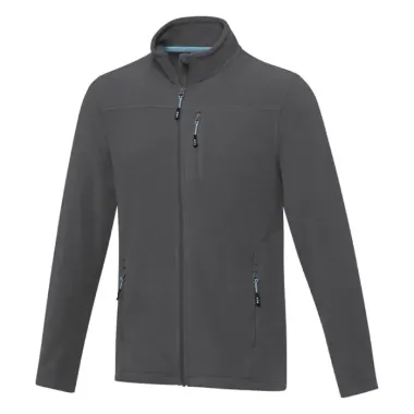 Chaqueta polar con cremallera entera reciclada GRS para hombre Microforro 100% Poliéster reciclado con certificado GRS, 174 g/m2 - Ducu
