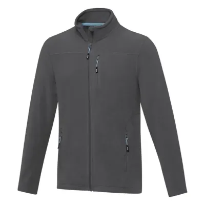 Chaqueta polar con cremallera entera reciclada GRS para hombre Microforro 100% Poliéster reciclado con certificado GRS, 174 g/m2 - Ducu