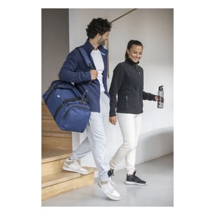 Chaqueta polar con cremallera entera reciclada GRS para hombre Microforro 100% Poliéster reciclado con certificado GRS, 174 g/m2 - Ducu miniatura 2