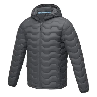 Chaqueta aislante de material reciclado GRS para hombre Tejido Dull cire de poliéster 380T con repelente al agua y acabado a prueba de golpes. Nyl - Nimo