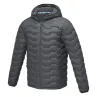 Chaqueta aislante de material reciclado GRS para hombre Tejido Dull cire de poliéster 380T con repelente al agua y acabado a prueba de golpes. Nyl - Nimo