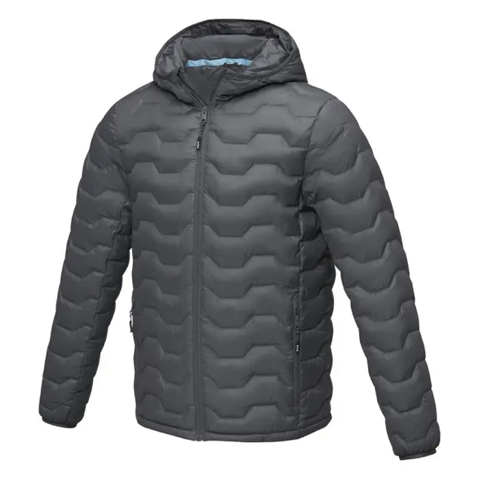 Chaqueta aislante de material reciclado GRS para hombre Tejido Dull cire de poliéster 380T con repelente al agua y acabado a prueba de golpes. Nyl - Nimo miniatura 1