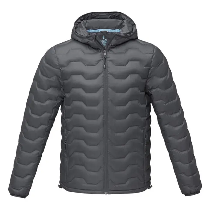 Chaqueta aislante de material reciclado GRS para hombre Tejido Dull cire de poliéster 380T con repelente al agua y acabado a prueba de golpes. Nyl - Nimo miniatura 3