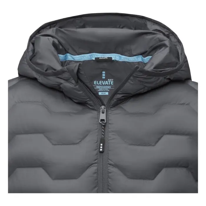 Chaqueta aislante de material reciclado GRS para hombre Tejido Dull cire de poliéster 380T con repelente al agua y acabado a prueba de golpes. Nyl - Nimo miniatura 4