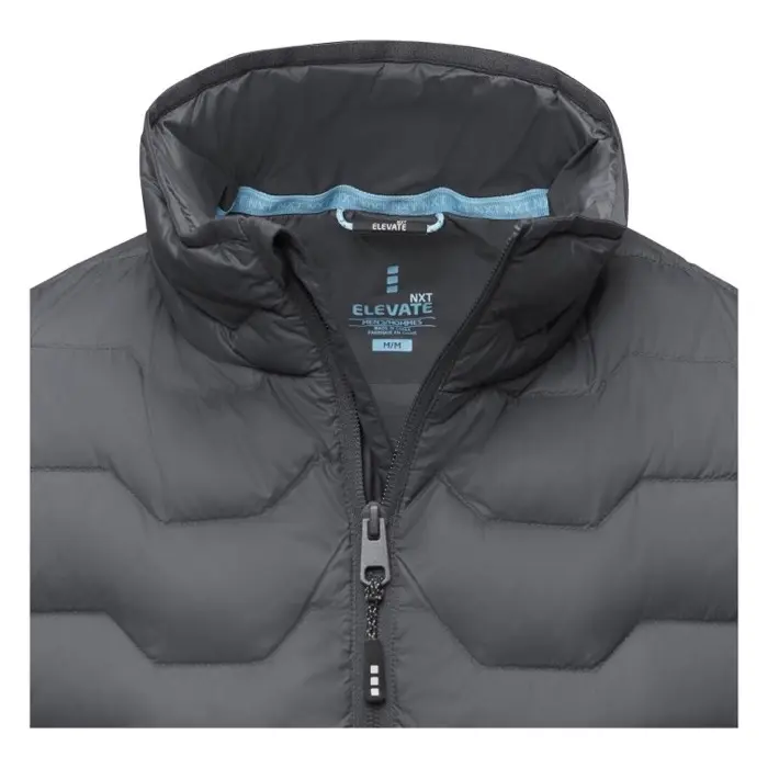 Chaleco aislante de material reciclado GRS para hombre Tejido Dull cire de poliéster 380T con repelente al agua y acabado a prueba de golpes. Nyl - Vopo miniatura 5