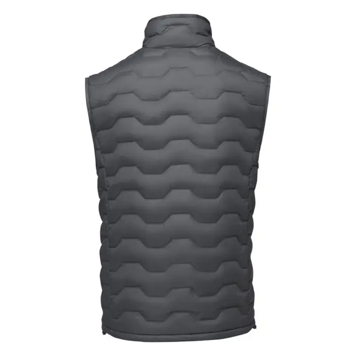 Chaleco aislante de material reciclado GRS para hombre Tejido Dull cire de poliéster 380T con repelente al agua y acabado a prueba de golpes. Nyl - Vopo miniatura 9