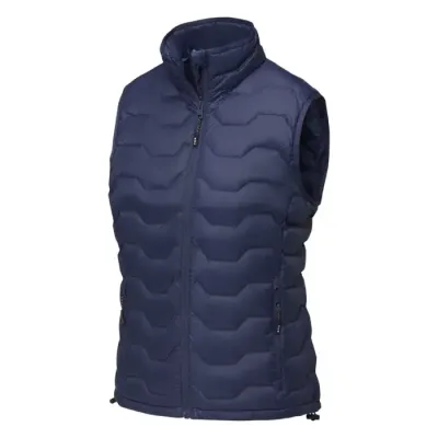 Chaleco aislante de material reciclado GRS para mujer Tejido Dull cire de poliéster 380T con acabado repelente al agua Nylon reciclado con certi - Jixu