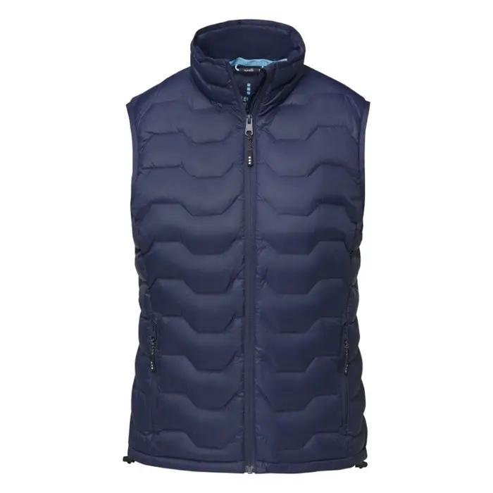 Chaleco aislante de material reciclado GRS para mujer Tejido Dull cire de poliéster 380T con acabado repelente al agua Nylon reciclado con certi - Jixu miniatura 4