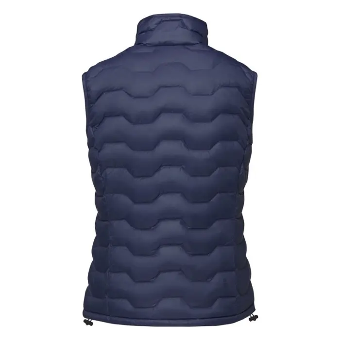 Chaleco aislante de material reciclado GRS para mujer Tejido Dull cire de poliéster 380T con acabado repelente al agua Nylon reciclado con certi - Jixu miniatura 9